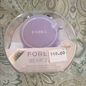 FOREO BEAR 2 Facial Toning Device - Lavender with Silver Accents